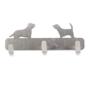 Loko věšák na klíče či vodítko pes Barva: Šedá