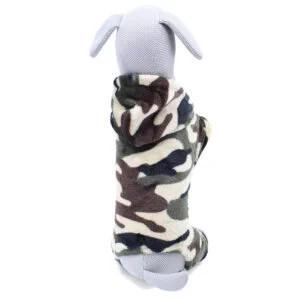 Vsepropejska Azmik fleecová kombinéza pro psa Barva: Zelená