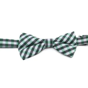 Vsepropejska Britain zelený károvaný motýlek pro psa | 20 - 44 cm Barva: Zelená