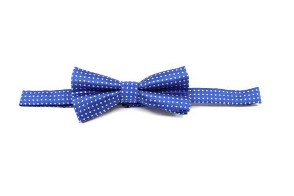 Vsepropejska Elegant tmavě-modrý motýlek pro psa s puntíky | 25 - 42 cm