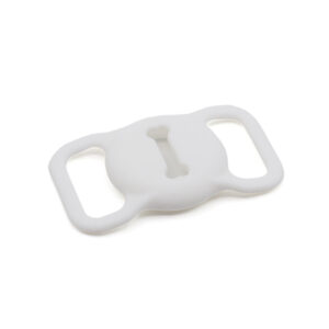 Vsepropejska Idared silikonový obal na AirTag pro obojek Barva: Bílá