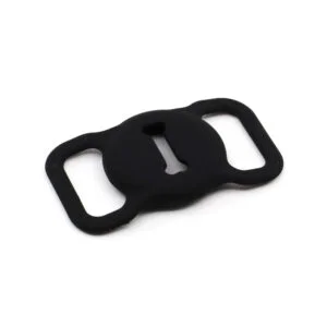 Vsepropejska Idared silikonový obal na AirTag pro obojek Barva: Černá