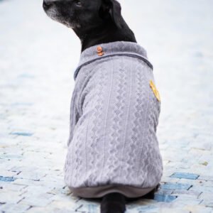 Vsepropejska Liči zateplený svetr pro psa Barva: Šedá