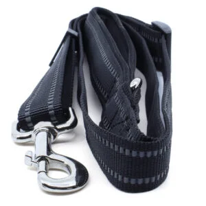 Vsepropejska Lining vodítko s podšívkou | 88-138 cm Barva: Černá