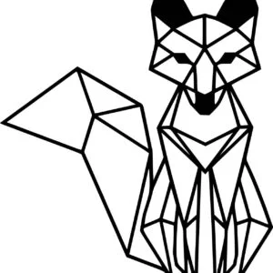 Vsepropejska Liška dekorace na zeď Rozměr (cm): 38 x 32