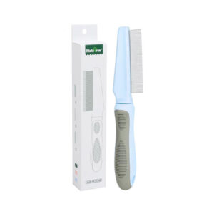 Vsepropejska Lois hřeben pro psa na blechy | 20 cm Barva: Modrá