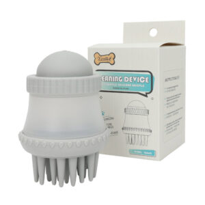 Vsepropejska Mars mycí a masážní kartáč pro psa Barva: Šedá