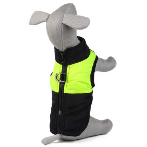 Vsepropejska Rainy obleček pro psa na zip Barva: Černo-žlutá