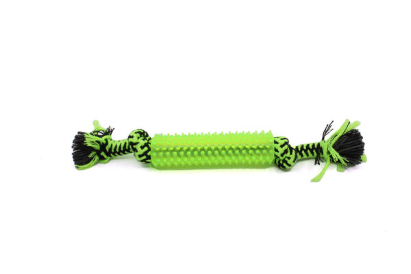 Vsepropejska Vurs přetahovací kost pro psa | 24 cm Barva: Zelená