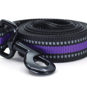 Vsepropejska Bando reflexní vodítko pro psa | 125 cm Barva: Fialová