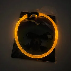 Vsepropejska Blesk LED nabíjecí obojek pro psa Barva: Oranžová