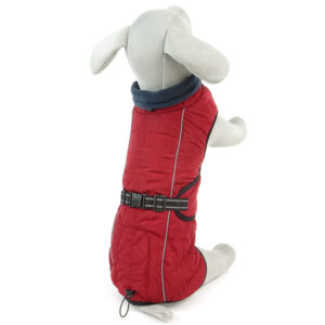 Vsepropejska Pet&Posh outdoorová bunda pro psa Barva: Červená