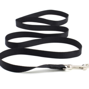 Vsepropejska Zuky nylonové vodítko pro psa | 124 cm Barva: Černá