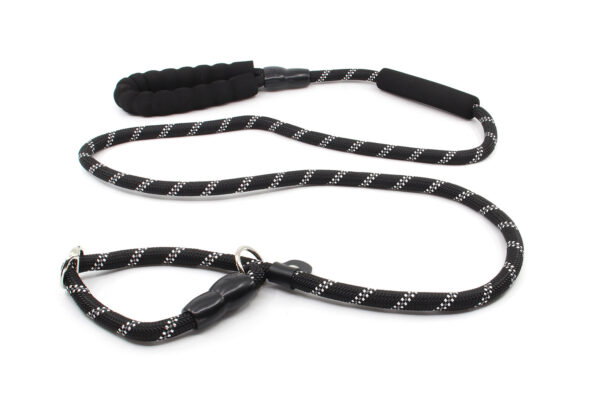 Nylonové vodítko pro psa | 128 cm Barva: Černá