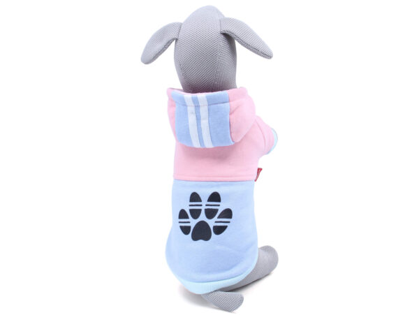 Vsepropejska Chimena sportovní zateplená mikina pro psa Barva: Modro-růžová