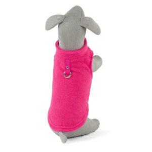 Vsepropejska Fleece mikina pro psa s poutkem Barva: Růžová