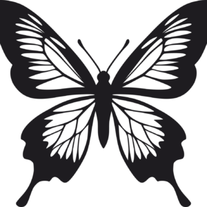 Vsepropejska Motýl dekorace na zeď 6 Rozměr (cm): 38 x 35