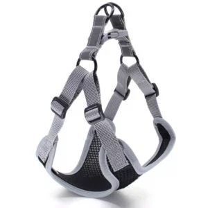 Vsepropejska Rigby prodyšné kšíry pro psa | 36 – 68 cm Barva: Černá