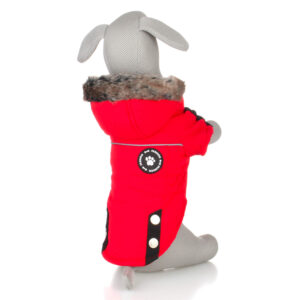 Vsepropejska Ronys zimní bunda pro psa Barva: Červená