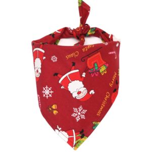 Vsepropejska Vánoční vínový šátek pro psa Obvod krku: 30 - 60 cm