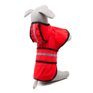 Vsepropejska Zidan pláštěnka pro psa Barva: Červená