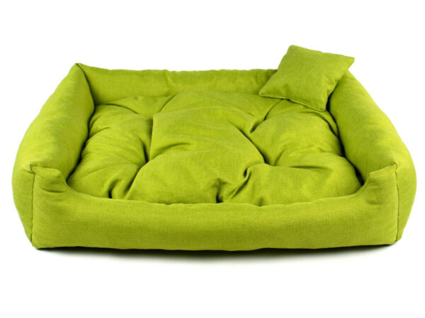 Vsepropejska Lux nadýchaný pelech pro psa Barva: Zelená