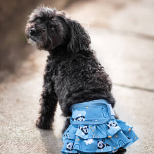 Vsepropejska Nataša hárací kalhotky pro psa Barva: Tmavě-modrá