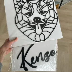 Vsepropejska Shiba-inu 1 dřevěná dekorace na zeď Rozměr (cm): 38 x 32