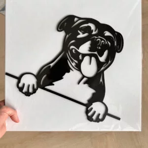 Vsepropejska Staford dřevěná dekorace na zeď Rozměr (cm): 35 x 27