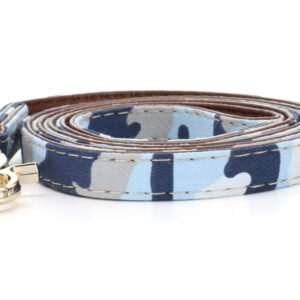 Vsepropejska Violeta maskáčové vodítko pro psa | 120 cm Barva: Modrá