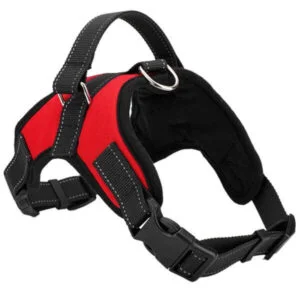 Sporty postroj pro psa | 32 – 98 cm Barva: Červená