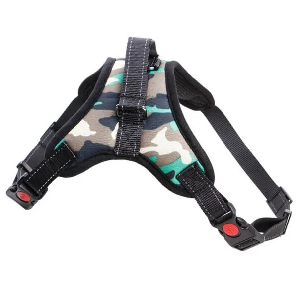 Sporty postroj pro psa | 32 – 98 cm Barva: Hnědý-maskáč