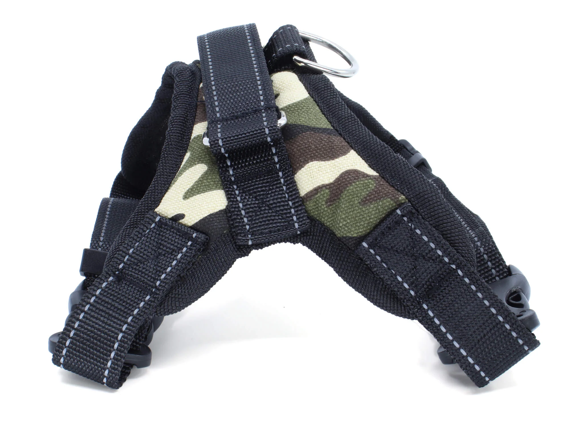 Sporty postroj pro psa | 32 – 98 cm Barva: Hnědý-maskáč