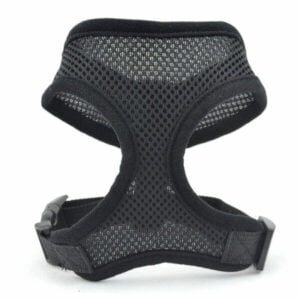 Vsepropejska Airy prodyšné kšíry pro psa | 22 – 59 cm Barva: Černá