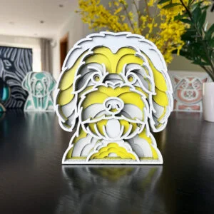 Vsepropejska Mandala Groodle dekorace na stůl Barva: Žlutá