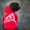 Vsepropejska DogBaby bavlněná mikina pro psa Barva: Červená