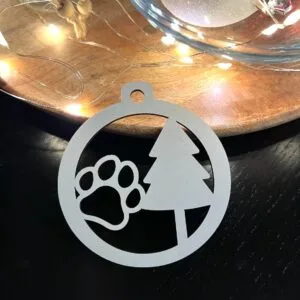 Vsepropejska Vánoční baňka s motivem psa 12 Typ: Baňka 22