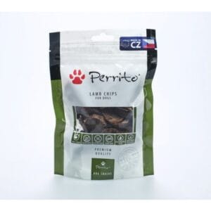 Perrito jehněčí čipsy pro psy | 100g