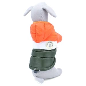 Vsepropejska Palaton prošívaná bunda pro psa s kapucí Barva: Zelená