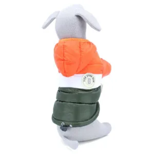 Vsepropejska Palaton prošívaná bunda pro psa s kapucí Barva: Zelená