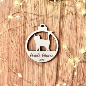 Vsepropejska Vánoční kočka 6 baňka na stromeček Typ: Typ 2