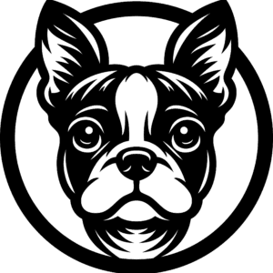 Vsepropejska Bostonský teriér 5 dřevěná dekorace na zeď Rozměr (cm): 38 x 37