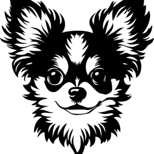 Vsepropejska Čivava 16 dřevěná dekorace na zeď Rozměr (cm): 38 x 35