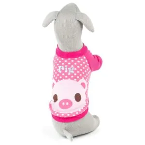 Vsepropejska Elephant mikina pro psa s potiskem Barva: Růžová