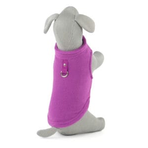 Vsepropejska Fleece mikina pro psa s poutkem Barva: Fialová