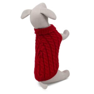 Vsepropejska Kimo svetr pro psa Barva: Vínová