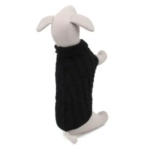 Vsepropejska Kimo svetr pro psa Barva: Černá