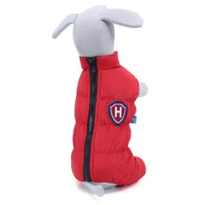 Vsepropejska Lira teplá kombinéza pro psa Barva: Červená