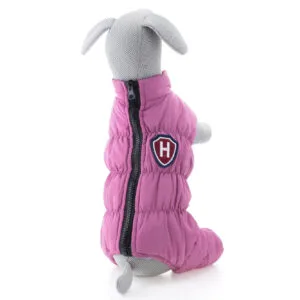 Vsepropejska Lira teplá kombinéza pro psa Barva: Růžová