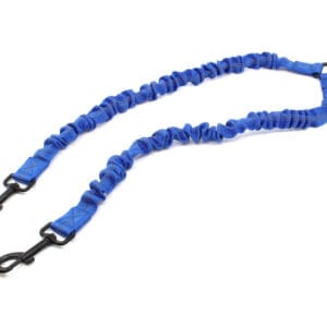 Vsepropejska Peddy rozdvojka 55 cm na vodítko pro psa Barva: Modrá